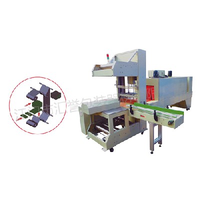 HY-6030A+HY-6040E 全自動(dòng)袖口式（整體型）封切收縮包裝機(jī)